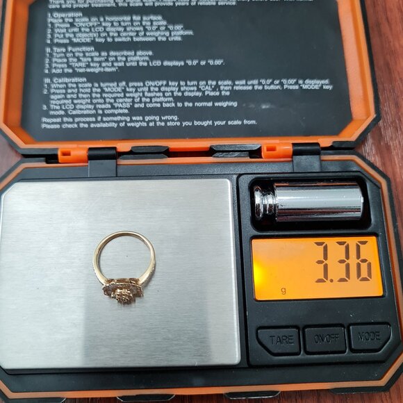 Beautiful diamond ring size 6  - Part 1 - Picture 5 of 16